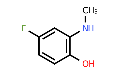 CAS 1243392-93-9 | 4-Fluoro-2-(methylamino)phenol