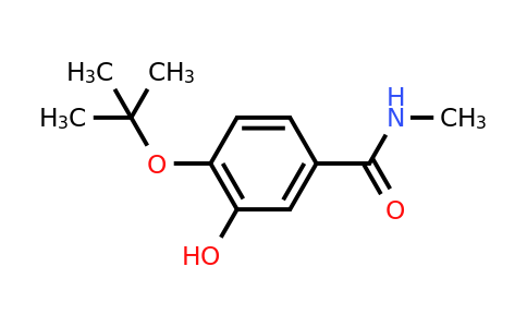 CAS 1243392-95-1 | 4-Tert-butoxy-3-hydroxy-N-methylbenzamide