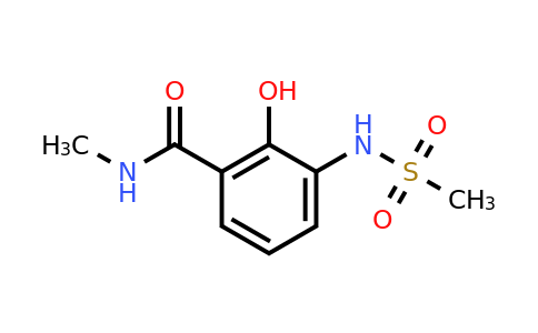 CAS 1243393-14-7 | 2-Hydroxy-N-methyl-3-(methylsulfonamido)benzamide