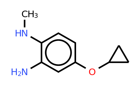 CAS 1243393-21-6 | 4-Cyclopropoxy-1-N-methylbenzene-1,2-diamine