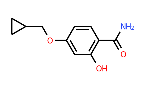 CAS 1243393-25-0 | 4-(Cyclopropylmethoxy)-2-hydroxybenzamide