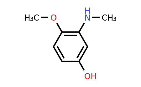 CAS 1243393-37-4 | 4-Methoxy-3-(methylamino)phenol
