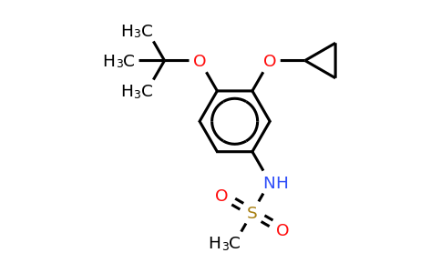 CAS 1243393-40-9 | N-(4-tert-butoxy-3-cyclopropoxyphenyl)methanesulfonamide