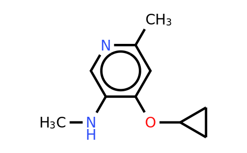 CAS 1243393-41-0 | 4-Cyclopropoxy-N,6-dimethylpyridin-3-amine