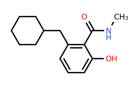 CAS 1243393-43-2 | 2-(Cyclohexylmethyl)-6-hydroxy-N-methylbenzamide