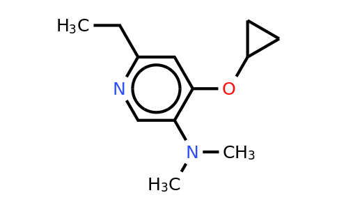 CAS 1243393-46-5 | 4-Cyclopropoxy-6-ethyl-N,n-dimethylpyridin-3-amine