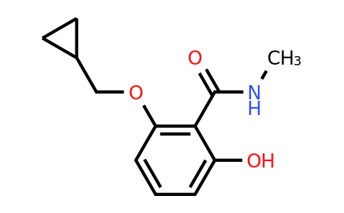 CAS 1243393-52-3 | 2-(Cyclopropylmethoxy)-6-hydroxy-N-methylbenzamide