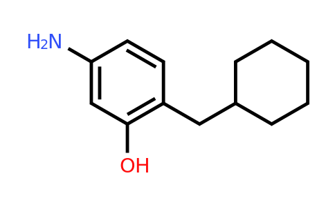 CAS 1243393-57-8 | 5-Amino-2-(cyclohexylmethyl)phenol