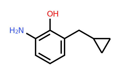CAS 1243393-75-0 | 2-Amino-6-(cyclopropylmethyl)phenol