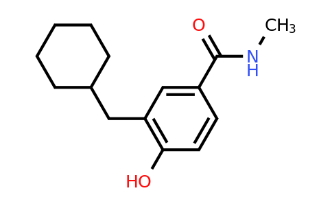 CAS 1243393-93-2 | 3-(Cyclohexylmethyl)-4-hydroxy-N-methylbenzamide