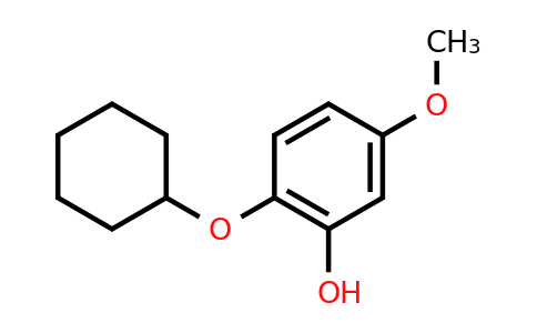 CAS 1243393-97-6 | 2-(Cyclohexyloxy)-5-methoxyphenol