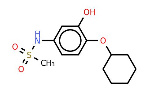 CAS 1243394-14-0 | N-(4-(cyclohexyloxy)-3-hydroxyphenyl)methanesulfonamide
