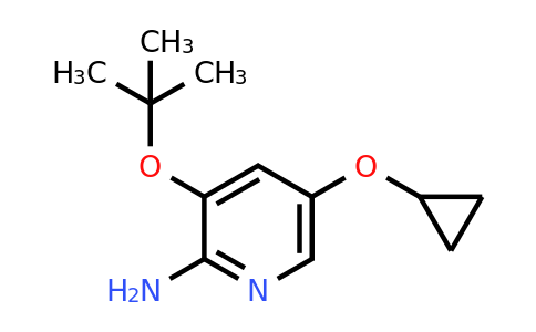 CAS 1243394-15-1 | 3-Tert-butoxy-5-cyclopropoxypyridin-2-amine