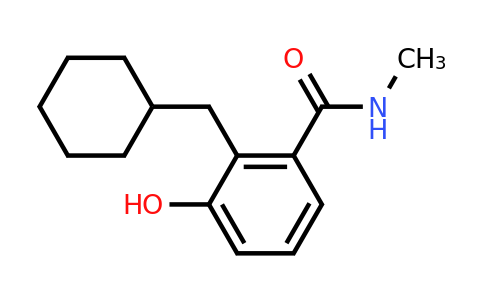 CAS 1243394-18-4 | 2-(Cyclohexylmethyl)-3-hydroxy-N-methylbenzamide