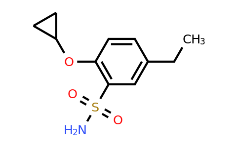 CAS 1243394-26-4 | 2-Cyclopropoxy-5-ethylbenzenesulfonamide
