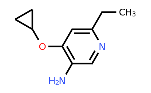 CAS 1243394-35-5 | 4-Cyclopropoxy-6-ethylpyridin-3-amine