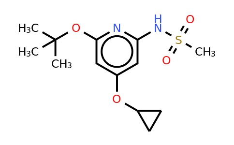 CAS 1243394-46-8 | N-(6-tert-butoxy-4-cyclopropoxypyridin-2-YL)methanesulfonamide