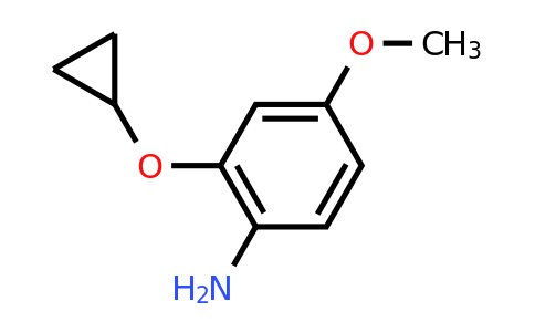CAS 1243394-48-0 | 2-Cyclopropoxy-4-methoxyaniline