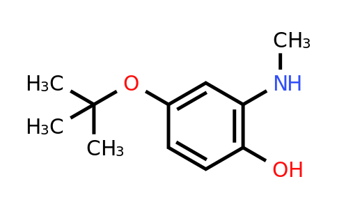CAS 1243394-64-0 | 4-(Tert-butoxy)-2-(methylamino)phenol