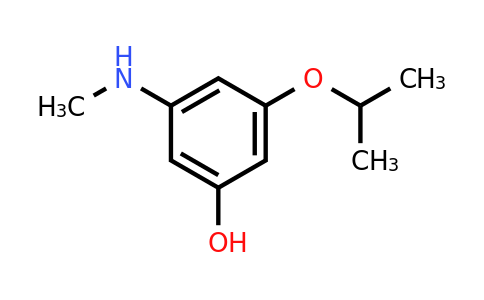 CAS 1243394-72-0 | 3-(Methylamino)-5-(propan-2-yloxy)phenol