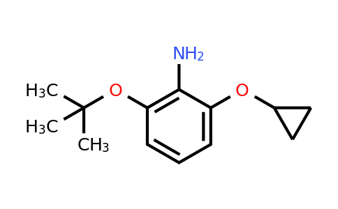 CAS 1243394-75-3 | 2-Tert-butoxy-6-cyclopropoxyaniline