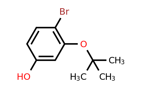 CAS 1243394-81-1 | 4-Bromo-3-(tert-butoxy)phenol