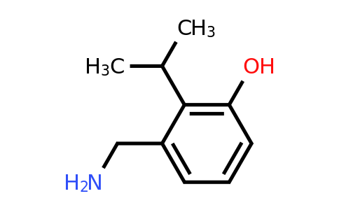 CAS 1243394-84-4 | 3-(Aminomethyl)-2-(propan-2-YL)phenol