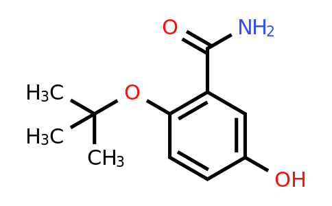 CAS 1243395-00-7 | 2-Tert-butoxy-5-hydroxybenzamide