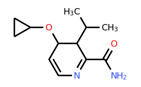 CAS 1243395-04-1 | 4-Cyclopropoxy-3-isopropyl-3,4-dihydropyridine-2-carboxamide