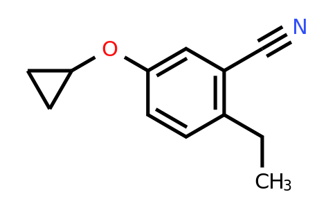 CAS 1243395-19-8 | 5-Cyclopropoxy-2-ethylbenzonitrile