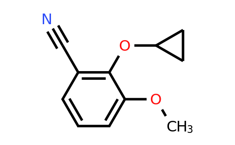 CAS 1243395-20-1 | 2-Cyclopropoxy-3-methoxybenzonitrile