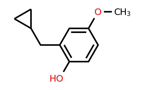 CAS 1243395-22-3 | 2-(Cyclopropylmethyl)-4-methoxyphenol