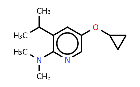 CAS 1243395-28-9 | 5-Cyclopropoxy-3-isopropyl-N,n-dimethylpyridin-2-amine