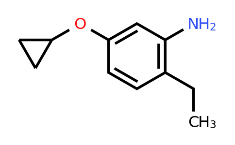 CAS 1243395-30-3 | 5-Cyclopropoxy-2-ethylaniline
