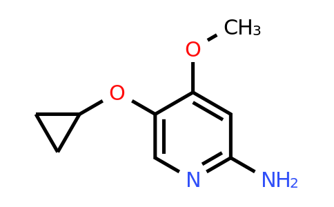 CAS 1243395-31-4 | 5-Cyclopropoxy-4-methoxypyridin-2-amine