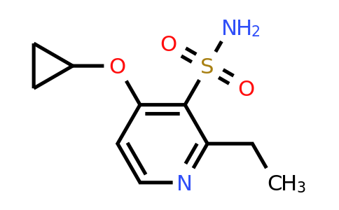 CAS 1243395-61-0 | 4-Cyclopropoxy-2-ethylpyridine-3-sulfonamide