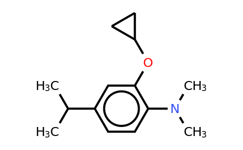 CAS 1243395-67-6 | 2-Cyclopropoxy-4-isopropyl-N,n-dimethylaniline