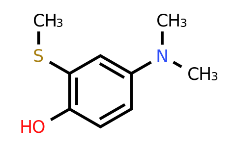 CAS 1243395-71-2 | 4-(Dimethylamino)-2-(methylsulfanyl)phenol