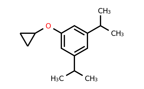 CAS 1243395-75-6 | 1-Cyclopropoxy-3,5-diisopropylbenzene
