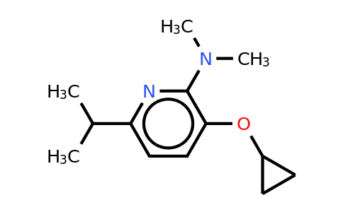 CAS 1243395-79-0 | 3-Cyclopropoxy-6-isopropyl-N,n-dimethylpyridin-2-amine