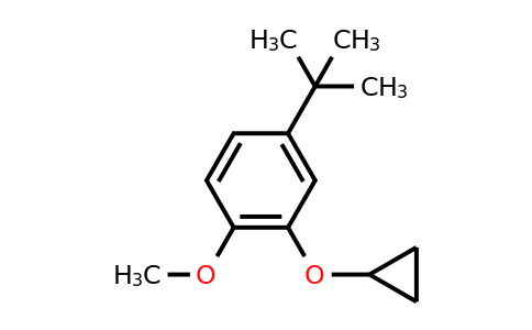 CAS 1243395-83-6 | 4-Tert-butyl-2-cyclopropoxy-1-methoxybenzene
