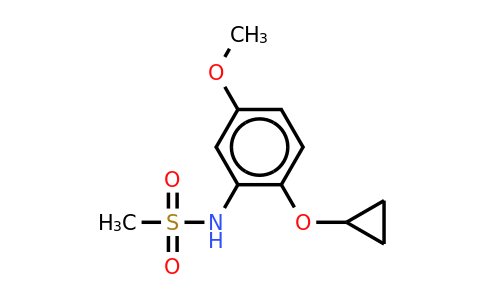 CAS 1243395-95-0 | N-(2-cyclopropoxy-5-methoxyphenyl)methanesulfonamide