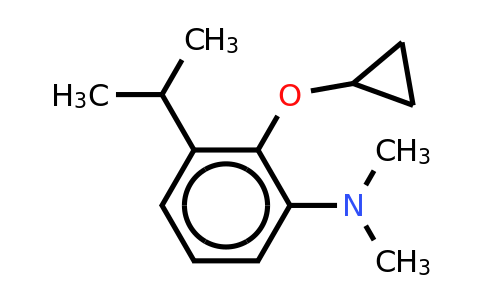 CAS 1243396-01-1 | 2-Cyclopropoxy-3-isopropyl-N,n-dimethylaniline