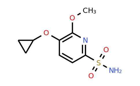 CAS 1243396-04-4 | 5-Cyclopropoxy-6-methoxypyridine-2-sulfonamide