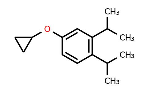 CAS 1243396-07-7 | 4-Cyclopropoxy-1,2-diisopropylbenzene