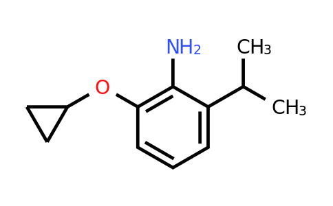 CAS 1243396-11-3 | 2-Cyclopropoxy-6-(propan-2-YL)aniline