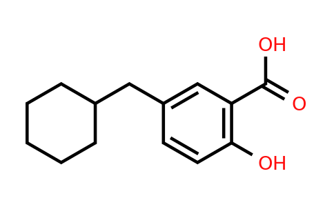 CAS 1243396-13-5 | 5-(Cyclohexylmethyl)-2-hydroxybenzoic acid