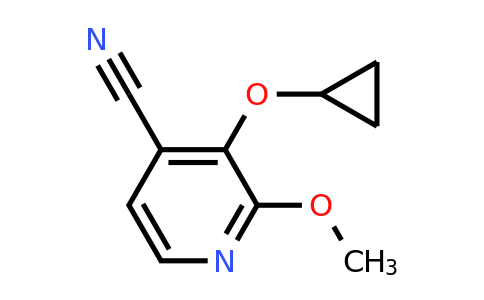 CAS 1243396-15-7 | 3-Cyclopropoxy-2-methoxyisonicotinonitrile