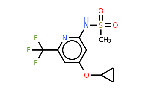 CAS 1243396-16-8 | N-(4-cyclopropoxy-6-(trifluoromethyl)pyridin-2-YL)methanesulfonamide
