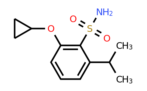 CAS 1243396-18-0 | 2-Cyclopropoxy-6-isopropylbenzenesulfonamide